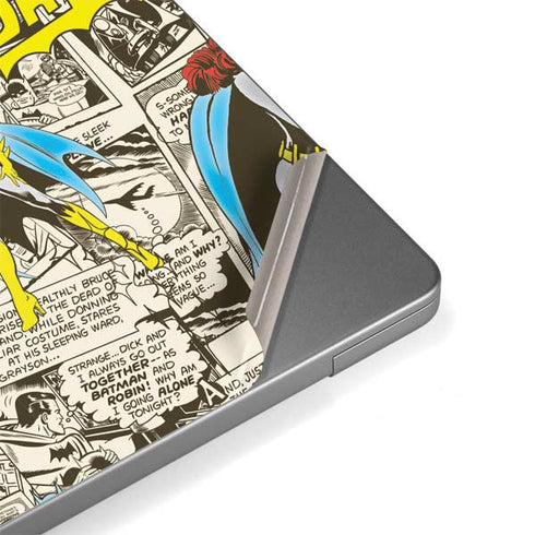 DC Comics Batman Batgirl Vintage Action pose pattern Apple MacBook Pro 14-inch Skin