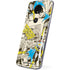 DC Comics Batman Batgirl Vintage Action pose pattern Moto E5 Plus Skin