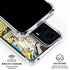 DC Comics Batman Batgirl Vintage Action pose pattern Moto G Power 5G (2024) Clear Case