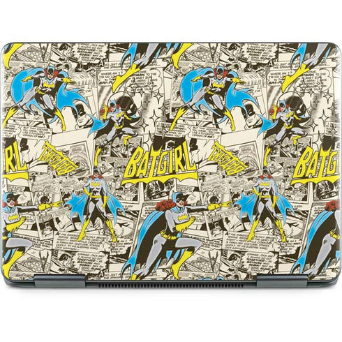 DC Comics Batman Batgirl Vintage Action pose pattern Notebook 9 Pro 13in (2017) Skin