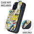 DC Comics Batman Batgirl Vintage Action pose pattern Otterbox Defender iPhone Skin