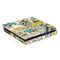 DC Comics Batman Batgirl Vintage Action pose pattern PS4 Slim Skin