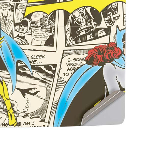 DC Comics Batman Batgirl Vintage Action pose pattern PS5 Pro Disk Console Skin