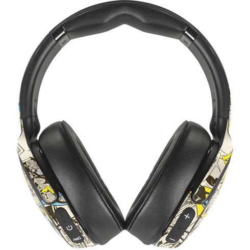DC Comics Batman Batgirl Vintage Action pose pattern Skullcandy Venue Skin