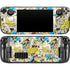 DC Comics Batman Batgirl Vintage Action pose pattern Steam Deck Handheld Gaming Computer Skin