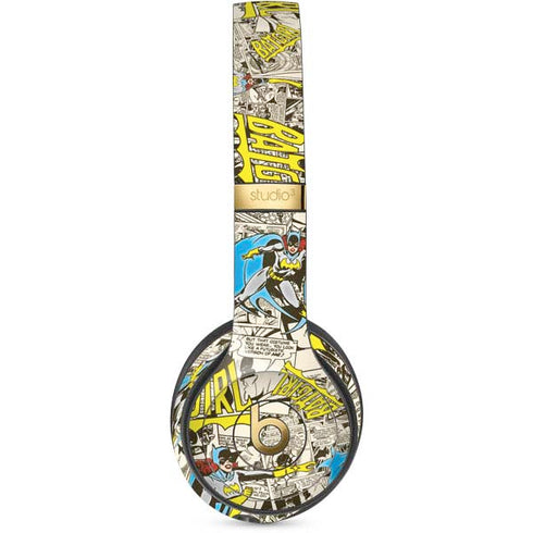 DC Comics Batman Batgirl Vintage Action pose pattern Studio Wireless 3 Skin