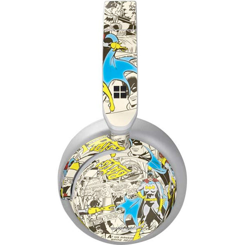DC Comics Batman Batgirl Vintage Action pose pattern Surface Headphones Skin