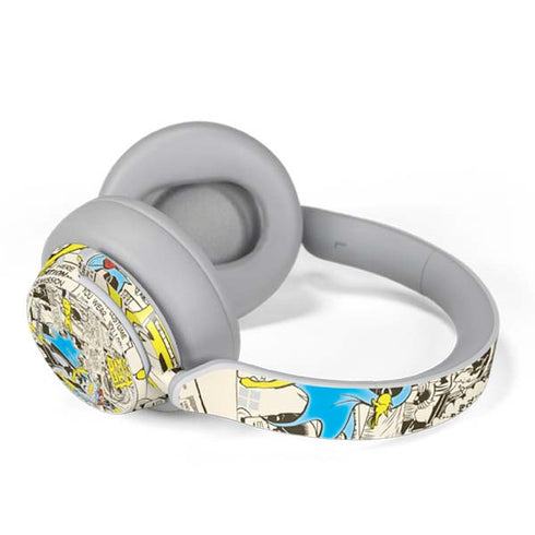 DC Comics Batman Batgirl Vintage Action pose pattern Surface Headphones Skin