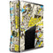 DC Comics Batman Batgirl Vintage Action pose pattern Xbox 360 Slim (2010) Skin