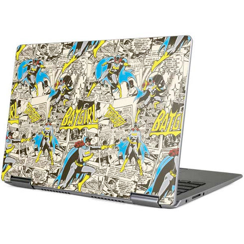 DC Comics Batman Batgirl Vintage Action pose pattern Yoga 710 14in Skin