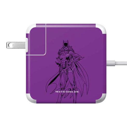 DC Comics Batgirl Comic Pop 85W Power Adapter (15 and 17 inch MacBook Pro Charger) Skin