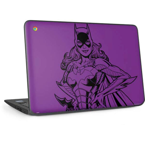 DC Comics Batgirl Comic Pop HP Chromebook Skin