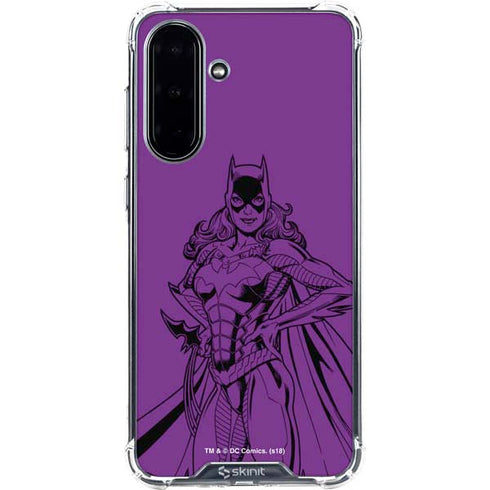DC Comics Batgirl Comic Pop Galaxy A36 5G Clear Case
