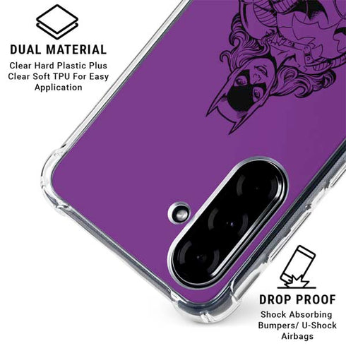 DC Comics Batgirl Comic Pop Galaxy A36 5G Clear Case
