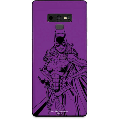 DC Comics Batgirl Comic Pop Galaxy Note 9 Skin