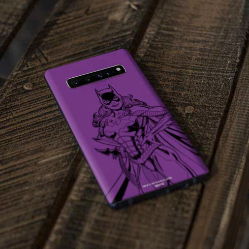 DC Comics Batgirl Comic Pop Galaxy S10 Skin