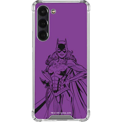 DC Comics Batgirl Comic Pop Galaxy S24 FE Clear Case