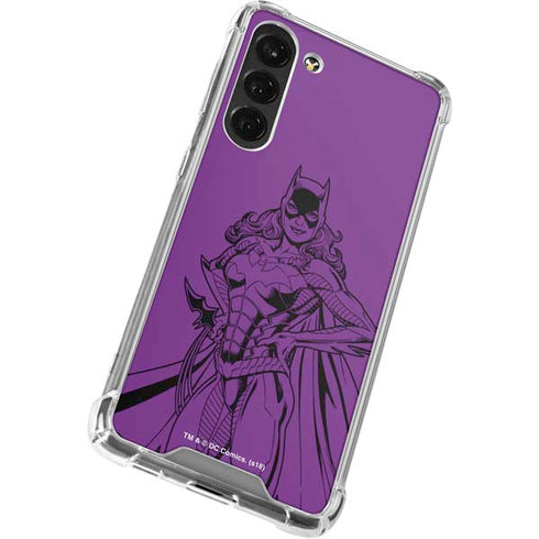 DC Comics Batgirl Comic Pop Galaxy S24 FE Clear Case