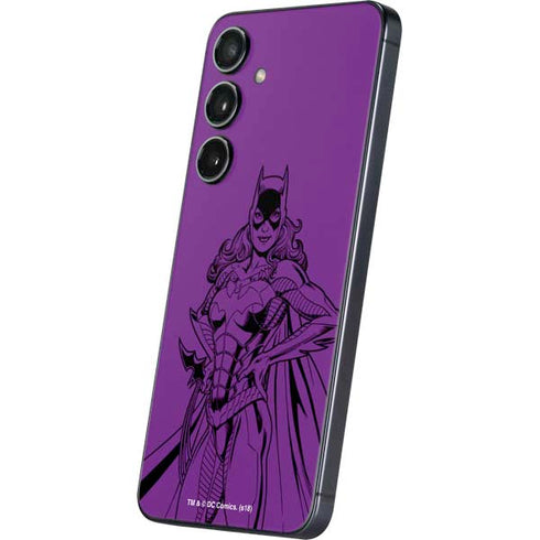 DC Comics Batgirl Comic Pop Galaxy S25 Plus Skin