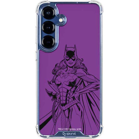 DC Comics Batgirl Comic Pop Galaxy S25 FE Clear Case