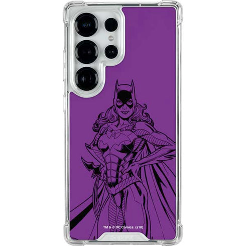 DC Comics Batgirl Comic Pop Galaxy S25 Ultra Clear Case