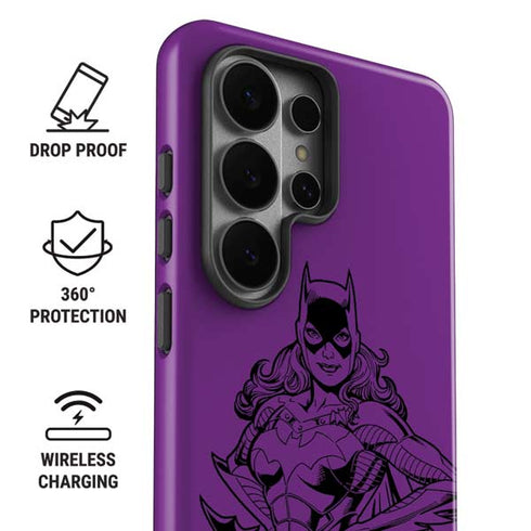DC Comics Batgirl Comic Pop Galaxy S26 Ultra Impact Case