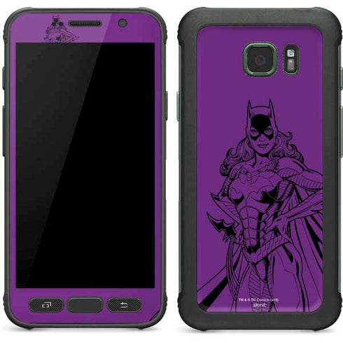 DC Comics Batgirl Comic Pop Galaxy S7 Active Skin