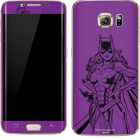 DC Comics Batgirl Comic Pop Galaxy S7 Edge Skin