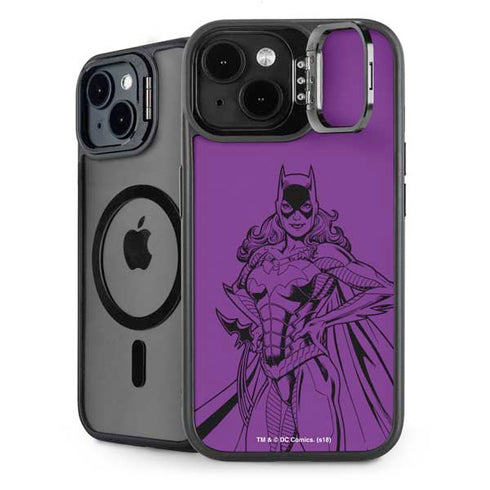 DC Comics Batgirl Comic Pop iPhone 15 Kickstand Case