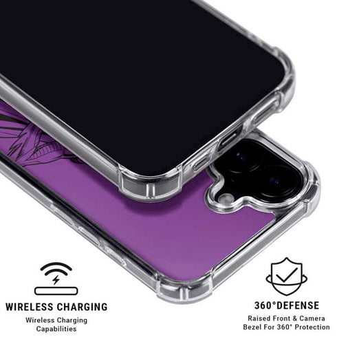 DC Comics Batgirl Comic Pop iPhone 16 Plus Clear Case