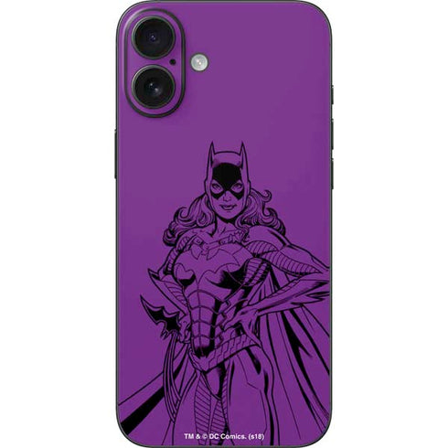 DC Comics Batgirl Comic Pop iPhone 16 Plus Skin