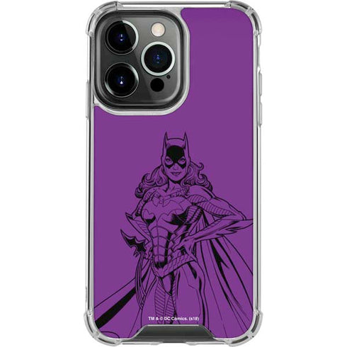 DC Comics Batgirl Comic Pop iPhone 16 Pro Clear Case