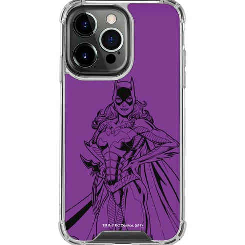 DC Comics Batgirl Comic Pop iPhone 16 Pro Max Clear Case