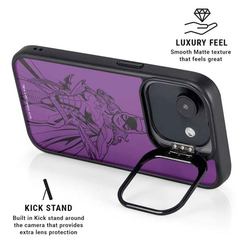 DC Comics Batgirl Comic Pop iPhone 16e Kickstand Case