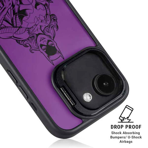 DC Comics Batgirl Comic Pop iPhone 16e Kickstand Case