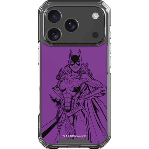 DC Comics Batgirl Comic Pop iPhone 17 Pro Clear Case