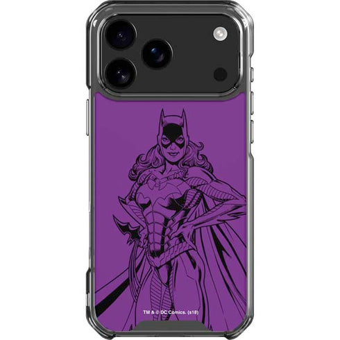 DC Comics Batgirl Comic Pop iPhone 18 Pro Max Clear Case