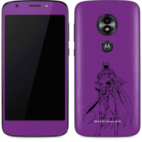 DC Comics Batgirl Comic Pop Moto E5 Play Skin