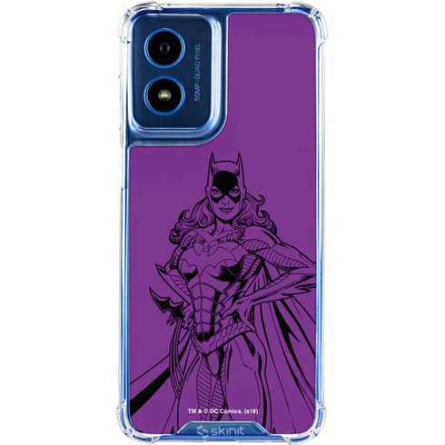 DC Comics Batgirl Comic Pop Moto G 5G (2024) Clear Case