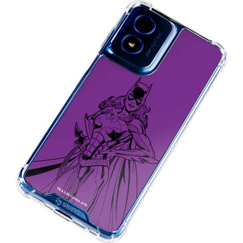 DC Comics Batgirl Comic Pop Moto G 5G (2024) Clear Case
