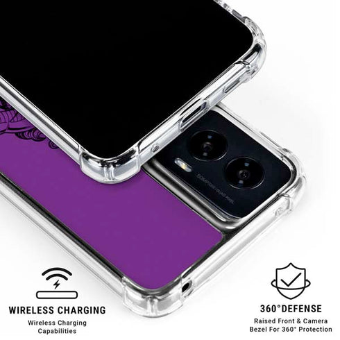 DC Comics Batgirl Comic Pop Moto G Power 5G (2024) Clear Case