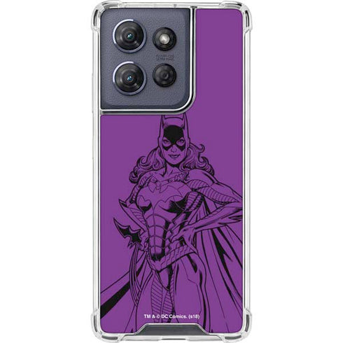 DC Comics Batgirl Comic Pop Moto G Power 5G (2025) Clear Case