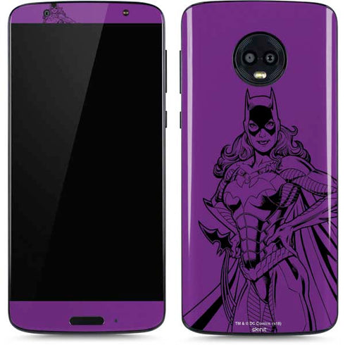DC Comics Batgirl Comic Pop Moto G6 Skin