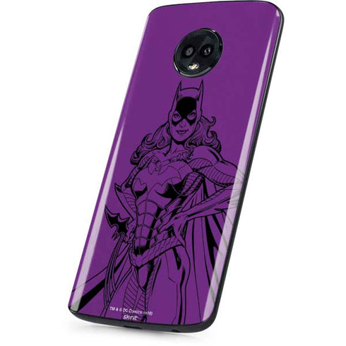 DC Comics Batgirl Comic Pop Moto G6 Skin