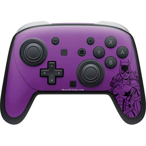 DC Comics Batgirl Comic Pop Nintendo Switch 2 (2025) Pro Controller Skin