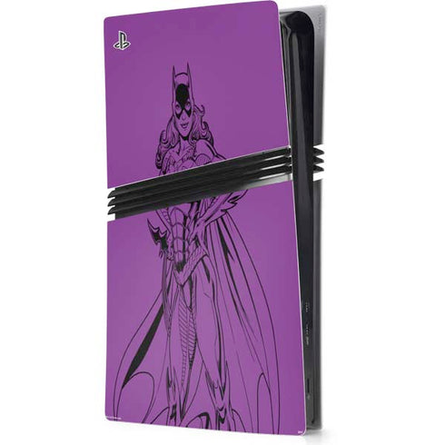 DC Comics Batgirl Comic Pop PS5 Pro Console Skin