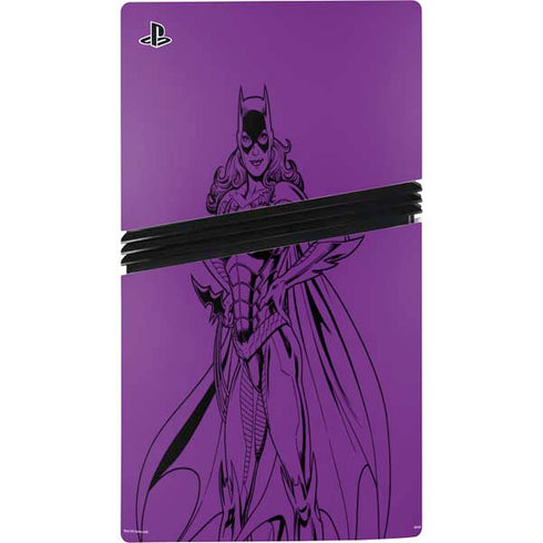 DC Comics Batgirl Comic Pop PS5 Pro Console Skin