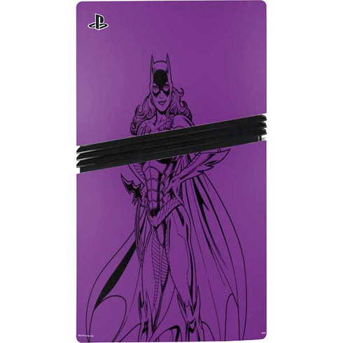 DC Comics Batgirl Comic Pop PS5 Pro Disk Bundle Skin