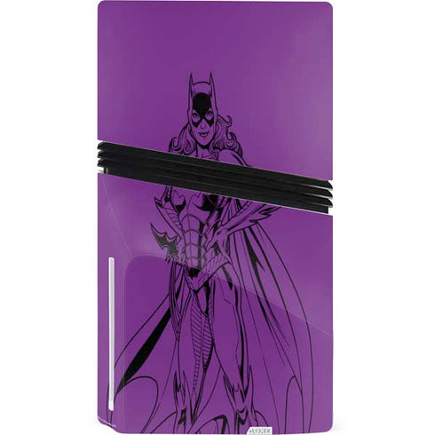 DC Comics Batgirl Comic Pop PS5 Pro Disk Console Skin