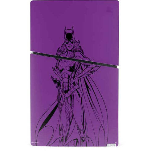 DC Comics Batgirl Comic Pop PS5 Slim Digital Edition Console Skin